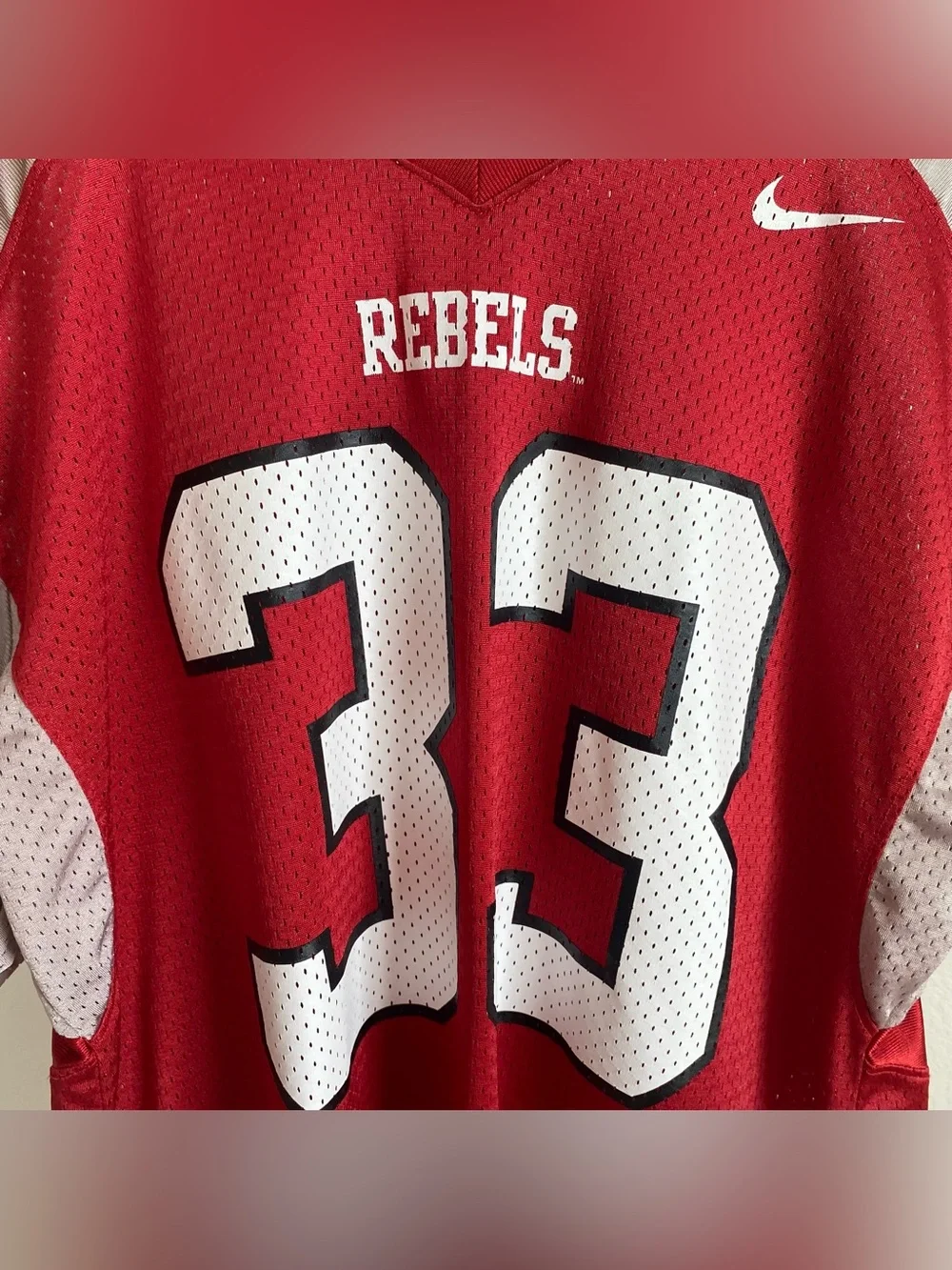 Vintage Team Nike UNLV Rebels #33 jersey